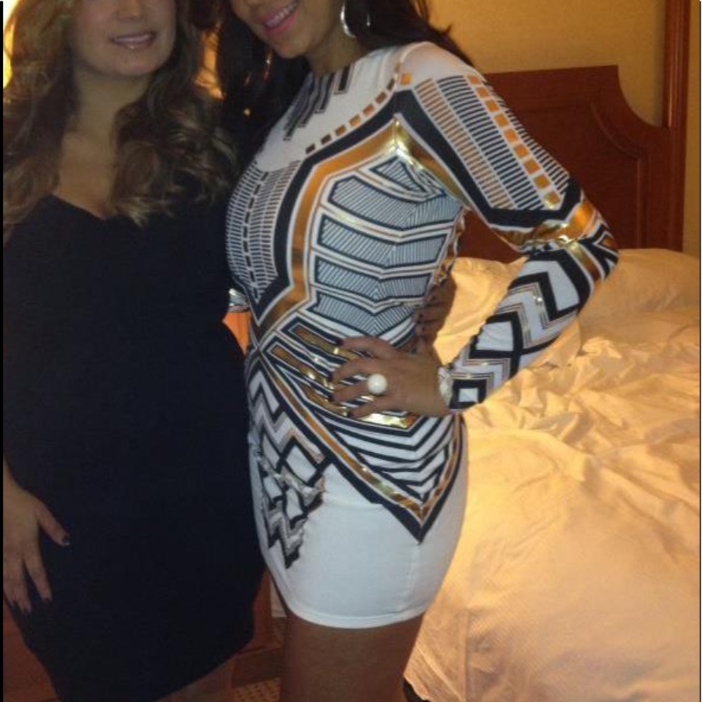 Arden B white mini dress